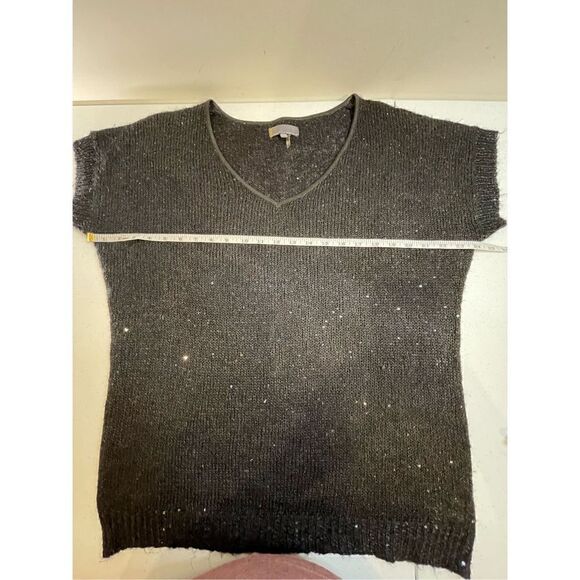 Jeans by Buffalo women’s black sequined large sweater - Picture 3 of 6